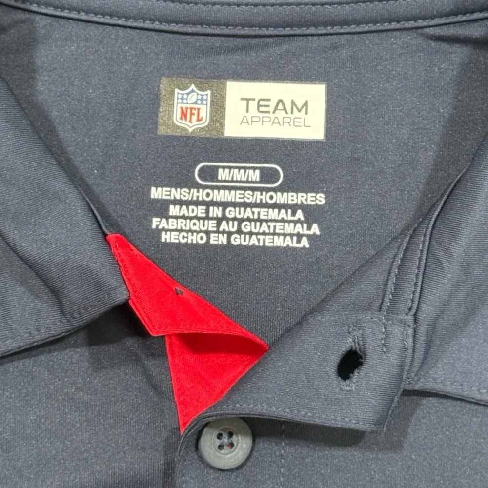 Houston Texans Men's Polo Shirt Medium‎ NWT